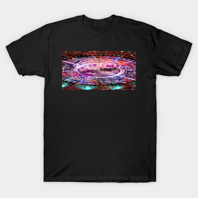 Wave at the Particles, Honey T-Shirt by swinemiester